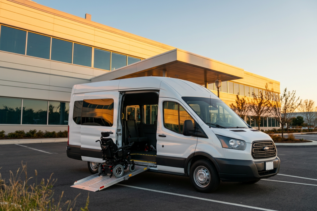 Wheelchair and ambulatory NEMT transportation options